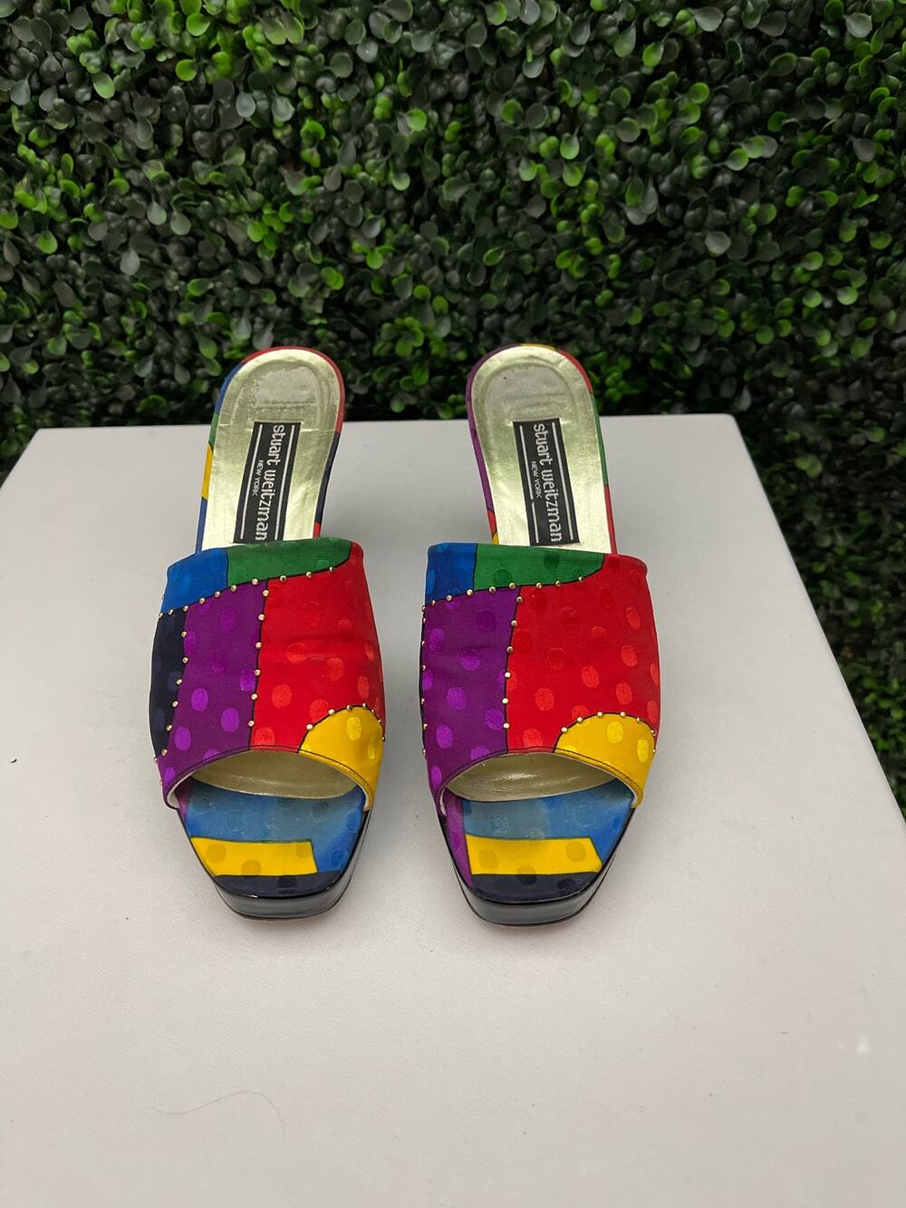 Stuart Weitzman New York platform slip on Heels, size 7.5